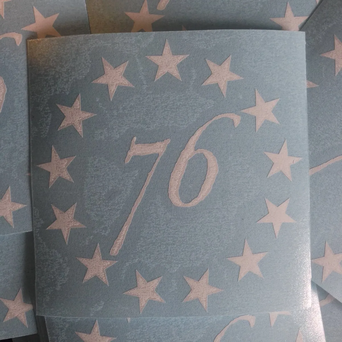 13 Stars Decal