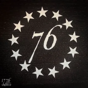 13 Stars Decal