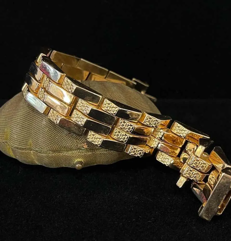 1960s Modernist Italian Geometric Bracelet