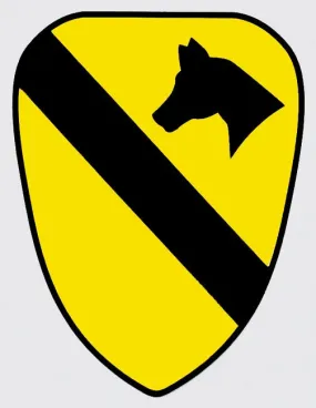 1st Cavalry Decal (Large)