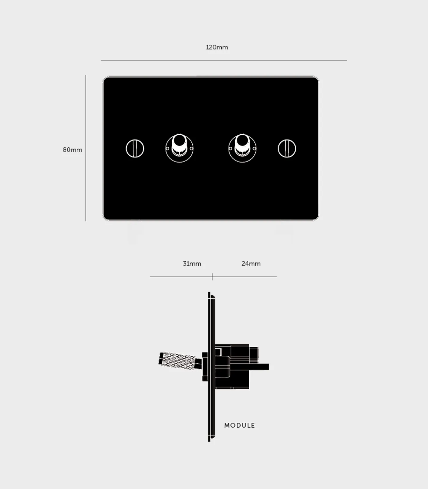 2 Toggle Switch