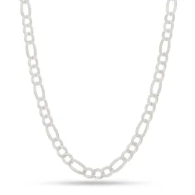 5mm Italian Sterling Silver Figaro Chain