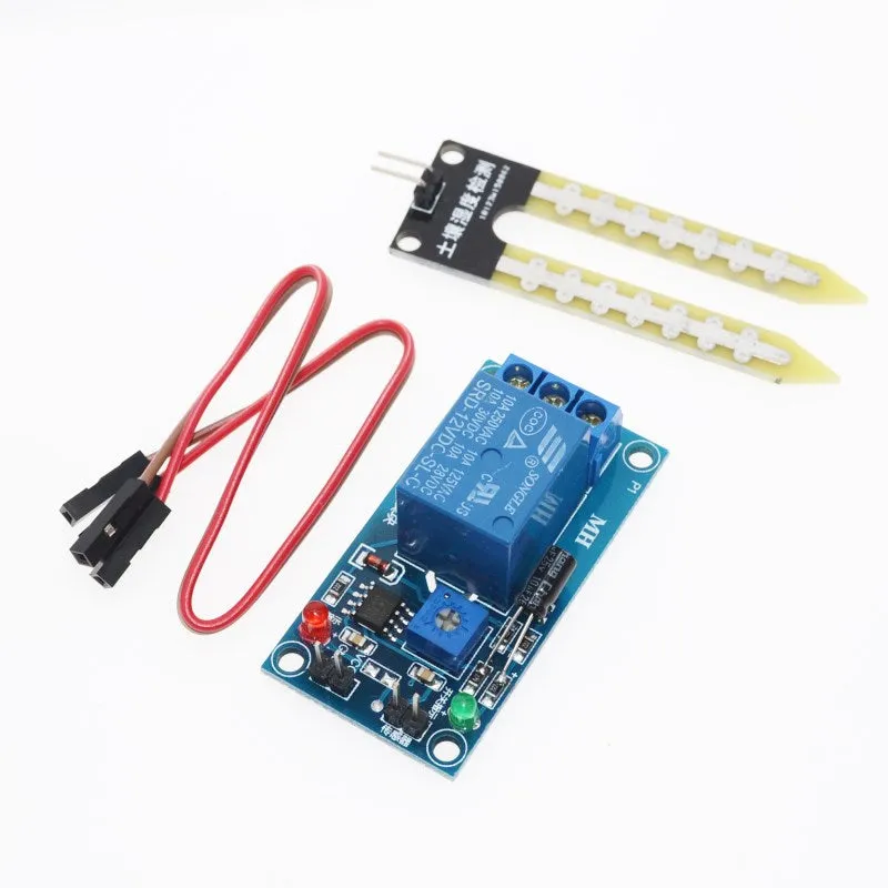 5V Relay Controller Soil Moisture Sensor Automatically Watering Arduino Pi