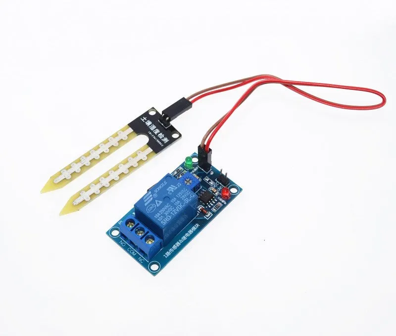 5V Relay Controller Soil Moisture Sensor Automatically Watering Arduino Pi