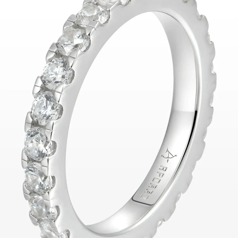 Aporro Round Eternity Ring