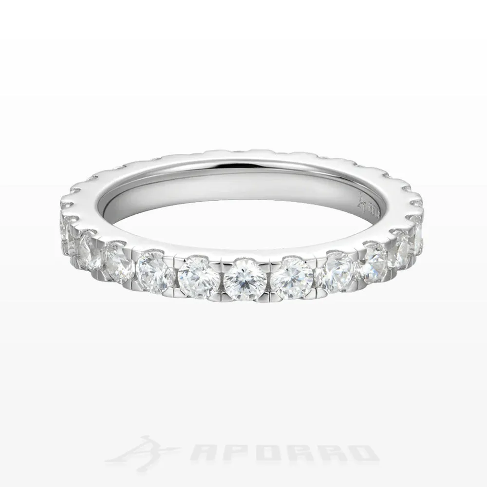 Aporro Round Eternity Ring