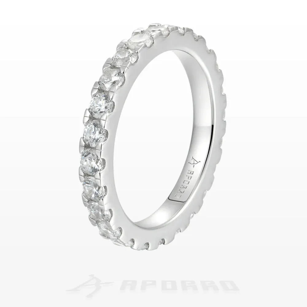 Aporro Round Eternity Ring