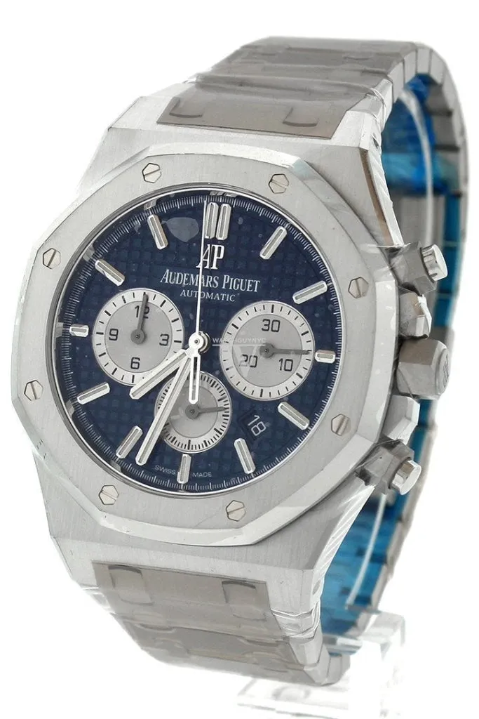 Audemars Piguet Royal Oak 41mm Blue Dial Stainless Steel Bracelet Men's Watch 26331ST.OO.1220ST.01 DCM