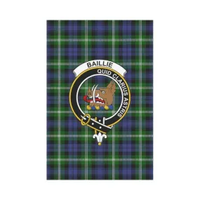 Baillie Tartan Flag Clan Badge K7