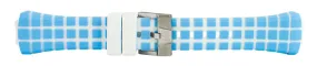 Band for Cruise Original/Cruise Original Glam 111015 Baby Blue and White Grid