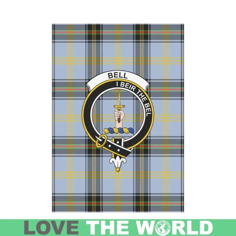 Bell Of The Borders Tartan Flag Clan Badge K7