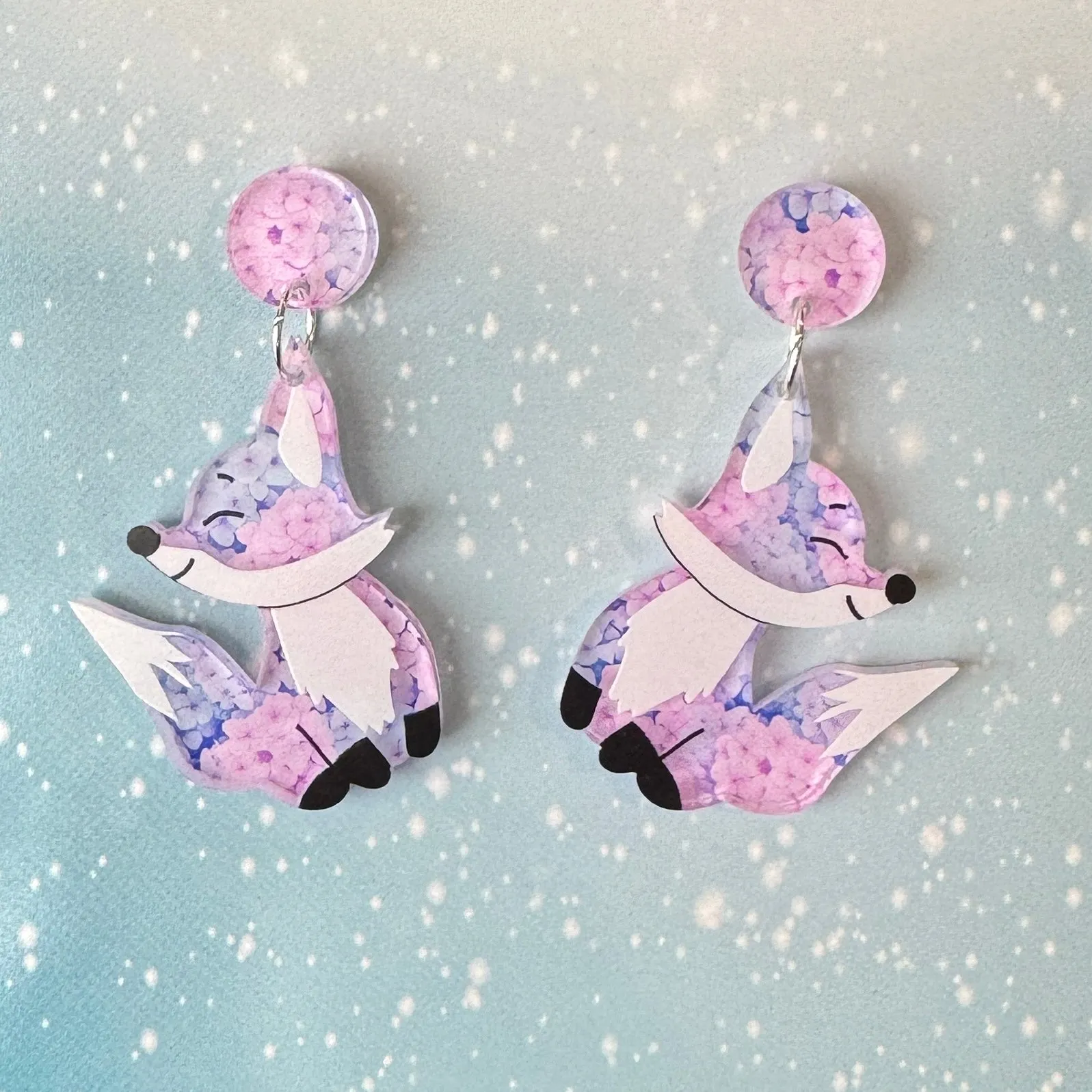 Bloom the fox 🦊 - earrings