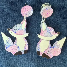 Bloom the fox 🦊 - earrings