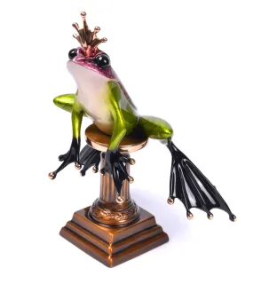 Bronze Sculpture "Frog Princess" by Tim Cotterill