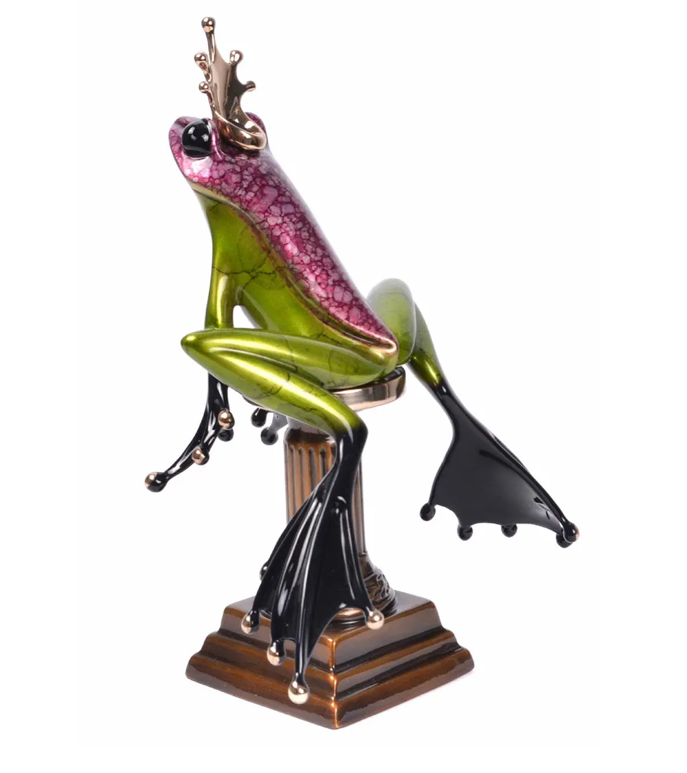 Bronze Sculpture "Frog Princess" by Tim Cotterill