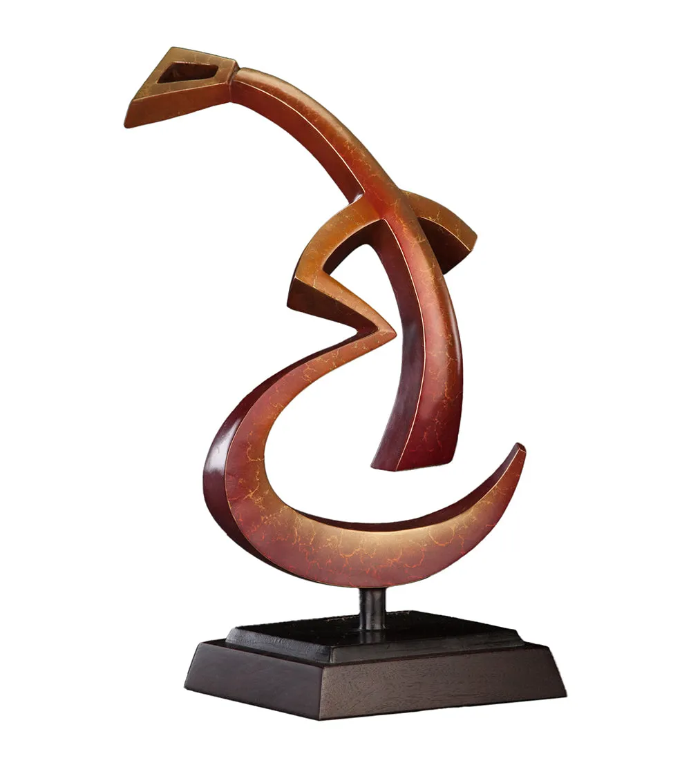 Bronze Sculpture "Rhythm (Guitar)" by Andrea Everhart