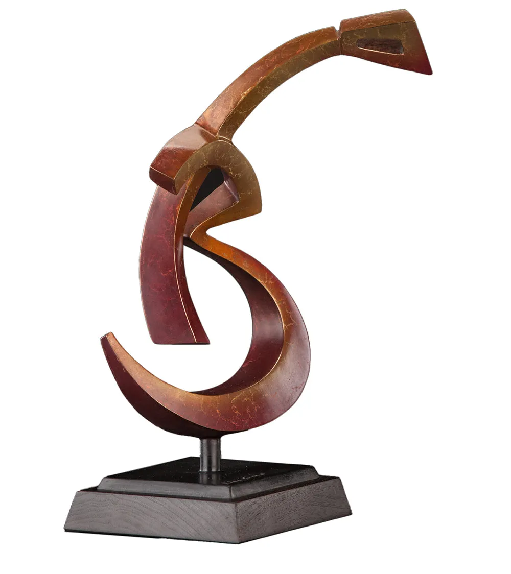 Bronze Sculpture "Rhythm (Guitar)" by Andrea Everhart