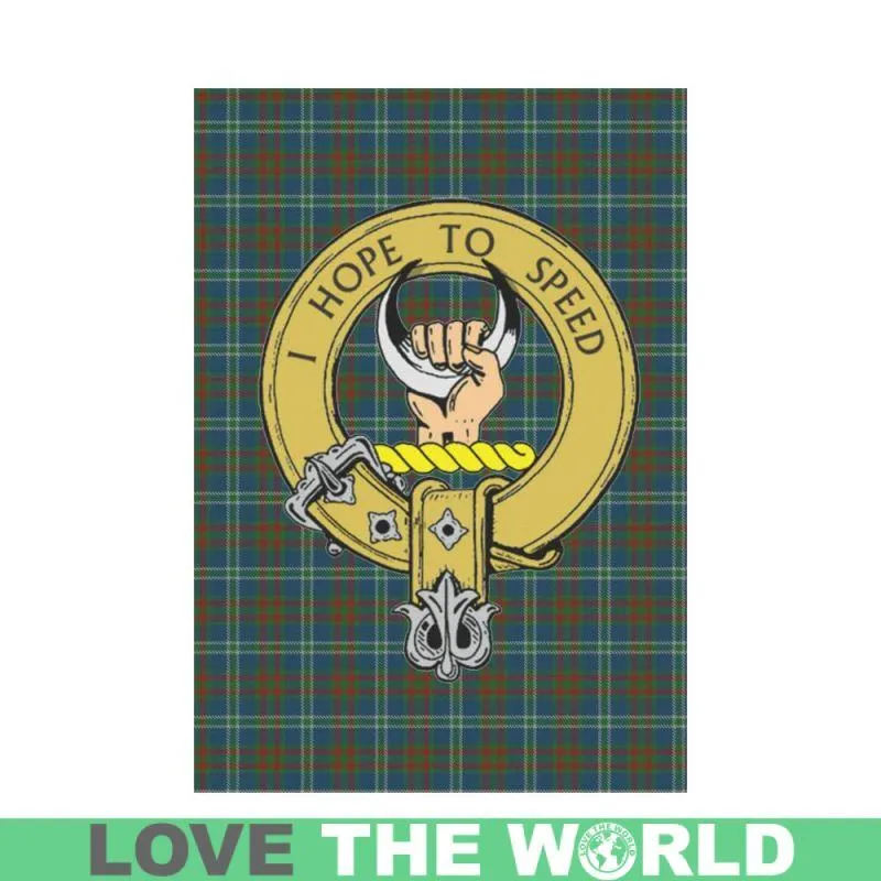 Cathcart Tartan Flag Clan Badge K7