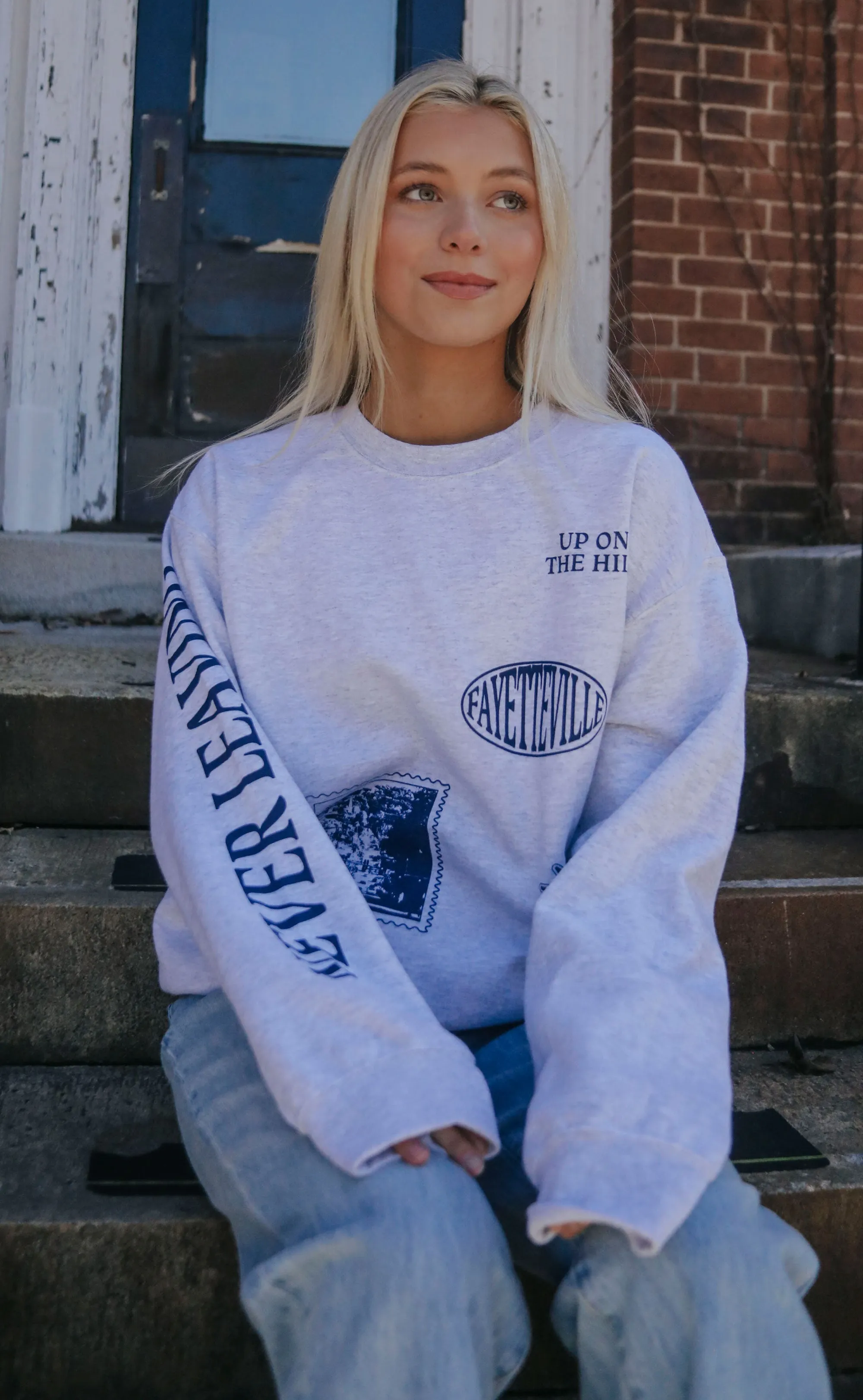 charlie southern: never leaving sweatshirt