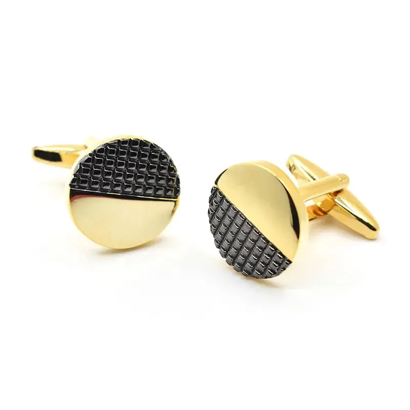 Chokore Double Tone Gunmetal Cufflinks