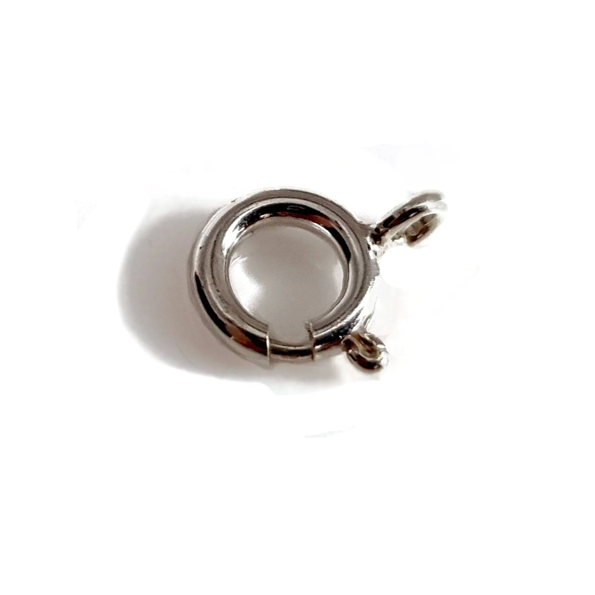 Clasp - 5mm Bolt Ring Sterling Silver Spring Ring Clasp | SS-022BR5 | Jewellery Making Supply