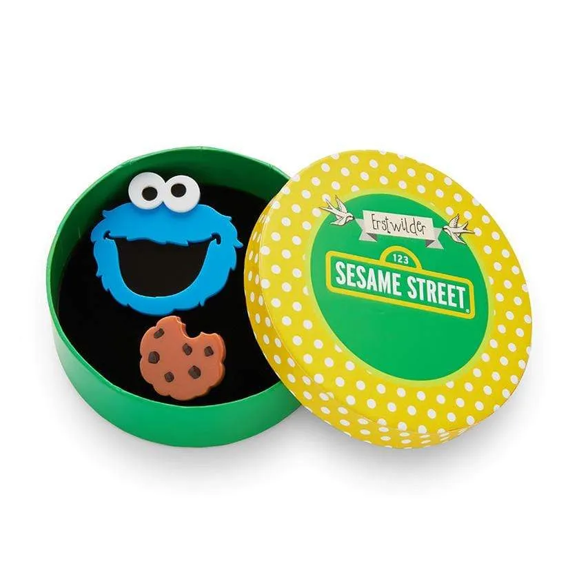 Cookie Monster Brooch