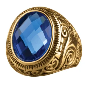 Crusoe Blue Ring