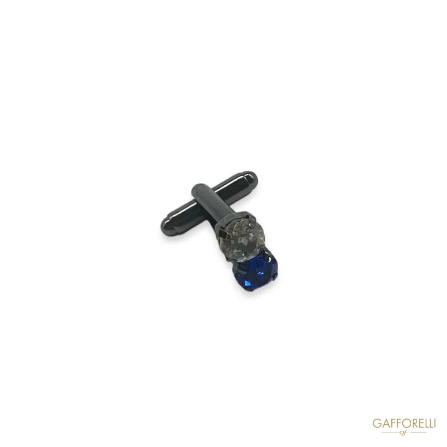 Cufflink with Bi-strass U52 Gem - Gafforelli Srl