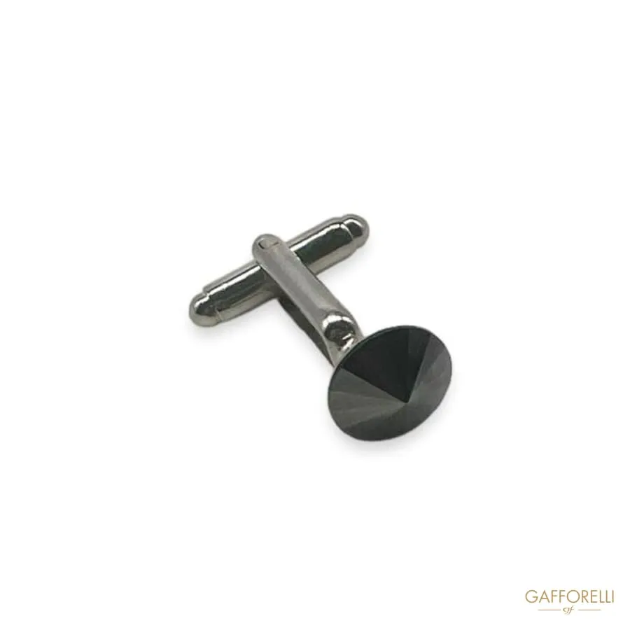 Cufflink with Rivulet U265 Gem - Gafforelli Srl