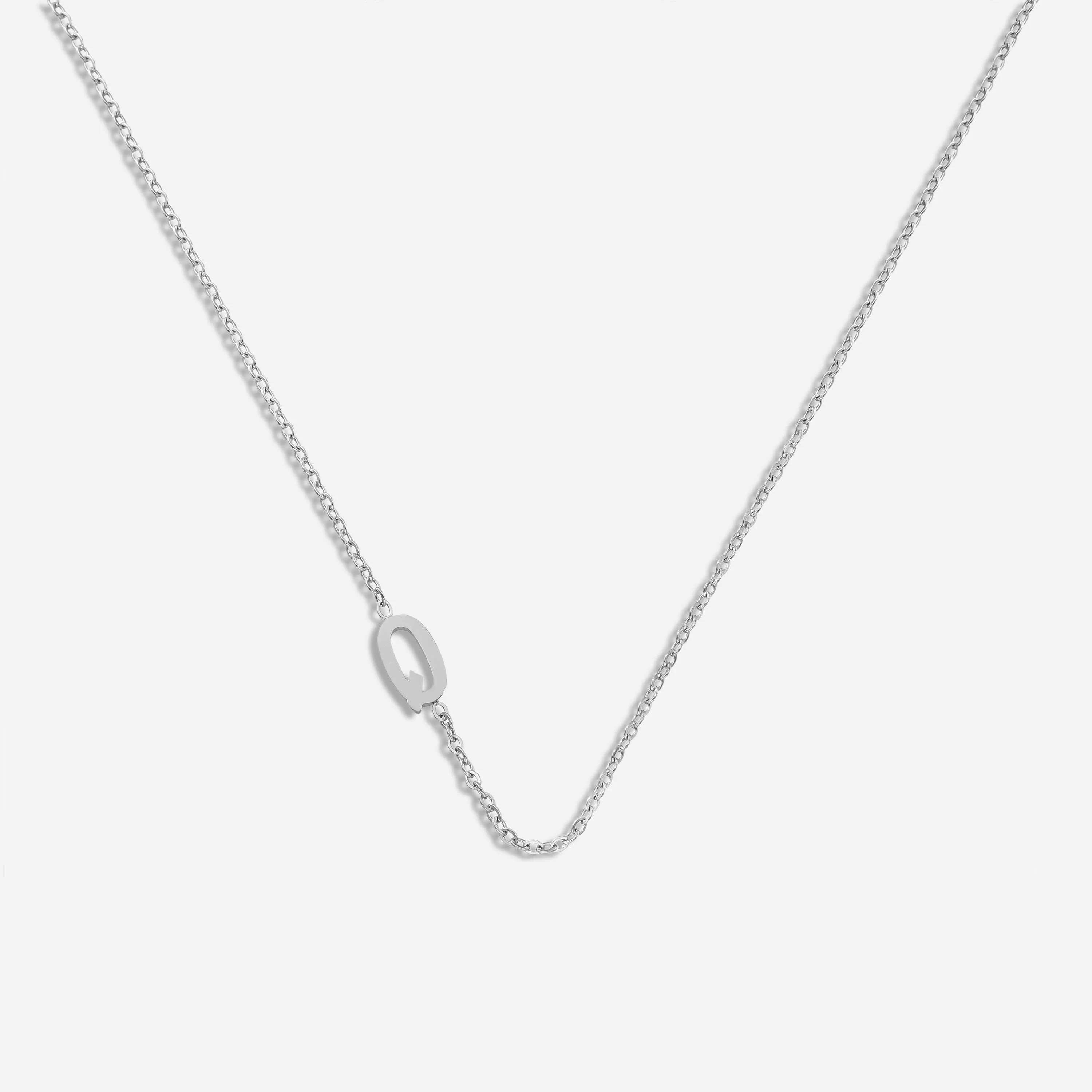 Dainty Letter Pendant Necklace