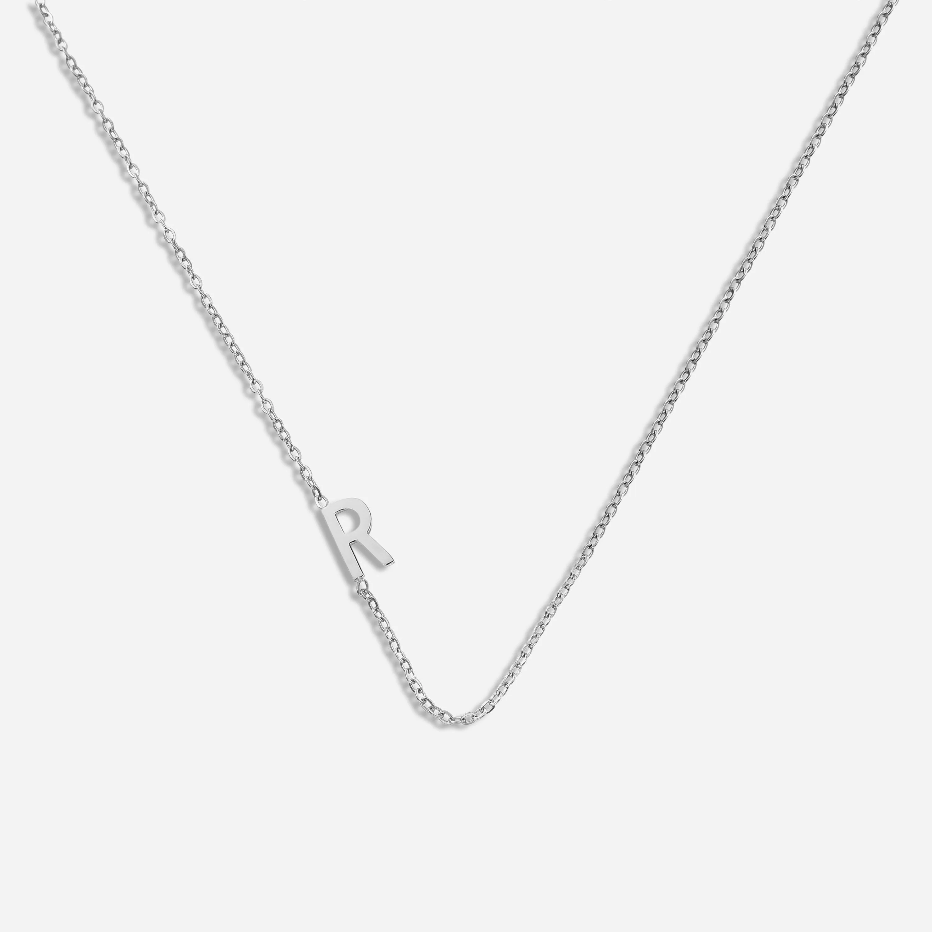 Dainty Letter Pendant Necklace