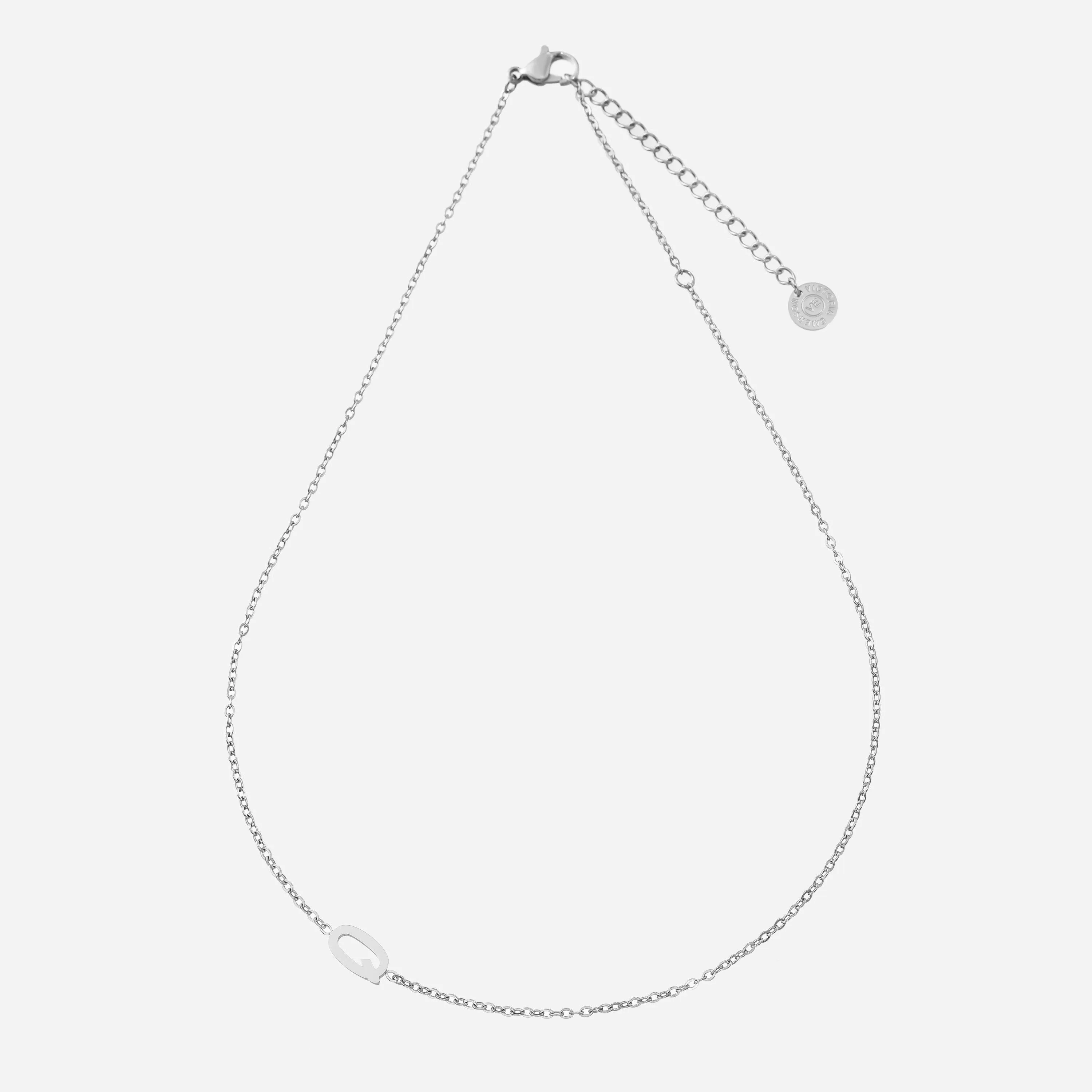 Dainty Letter Pendant Necklace