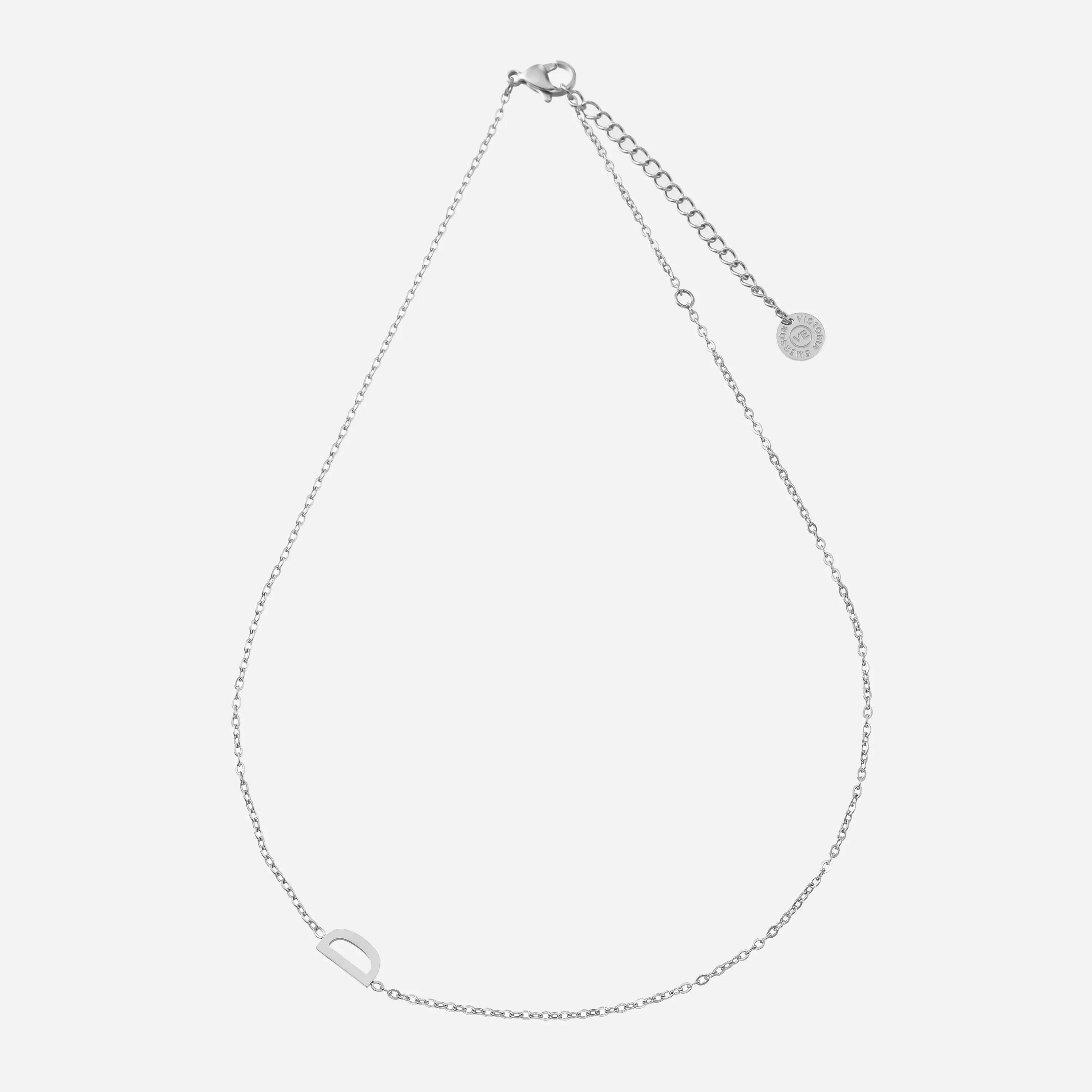 Dainty Letter Pendant Necklace