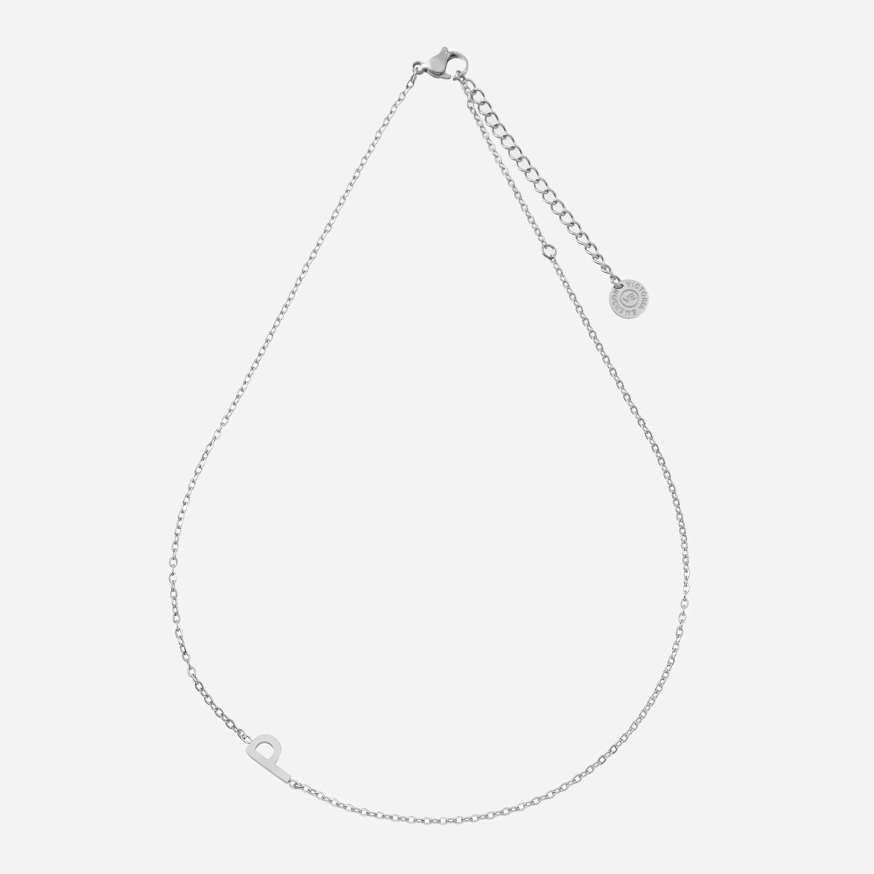 Dainty Letter Pendant Necklace