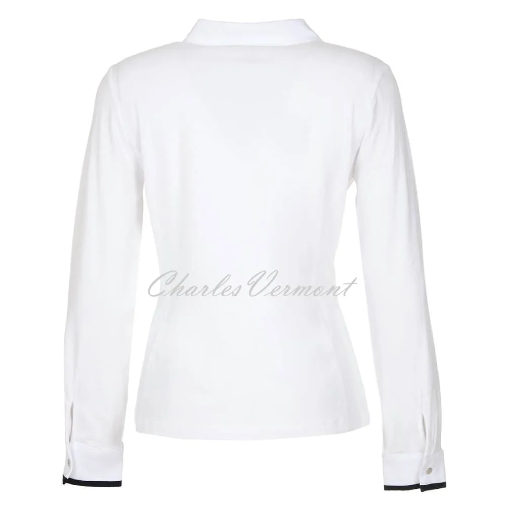 Dolcezza Blouse with Silver Embellishment - Style 72694