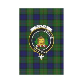 Dundas Tartan Flag Clan Badge K7