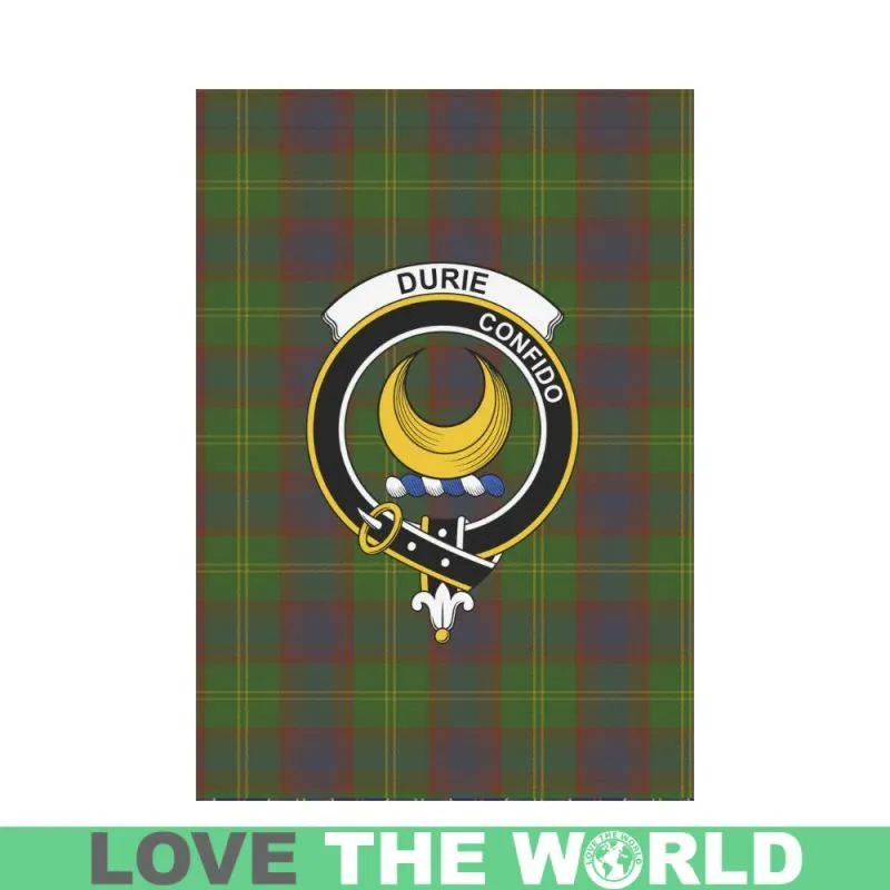 Durie Tartan Flag Clan Badge K7