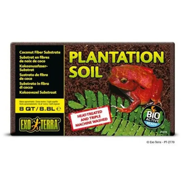 Exo Terra Plantation Soil-Bricks