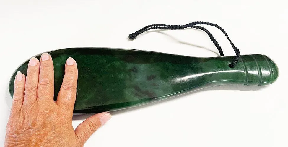 Extra Large 40cm Pounamu Greenstone Mere