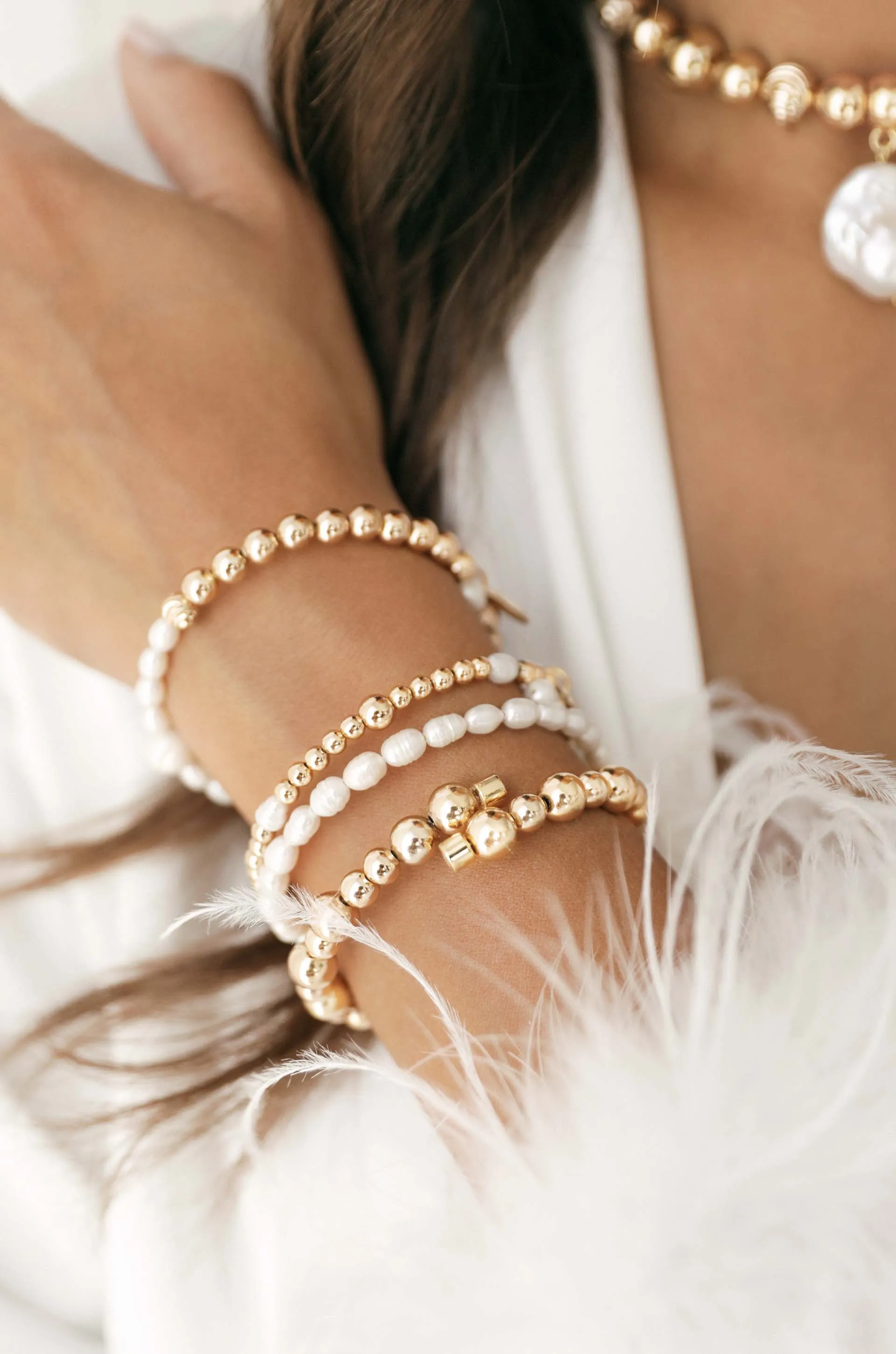 Freshwater Pearl Party Bracelet Set