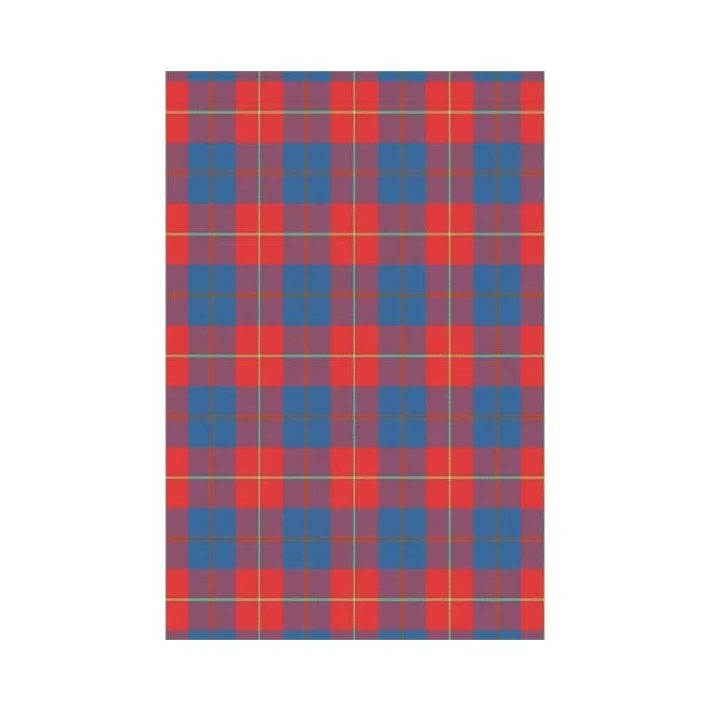 Galloway Red Tartan Flag K7