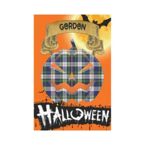 Gordon Dress Modern Tartan Jack O' Lantern Garden Flag / Halloween Home Decor NN8