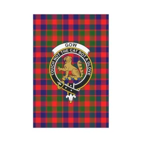 GOW OF MCGOUAN TARTAN CLAN BADGE GARDEN FLAG TH1