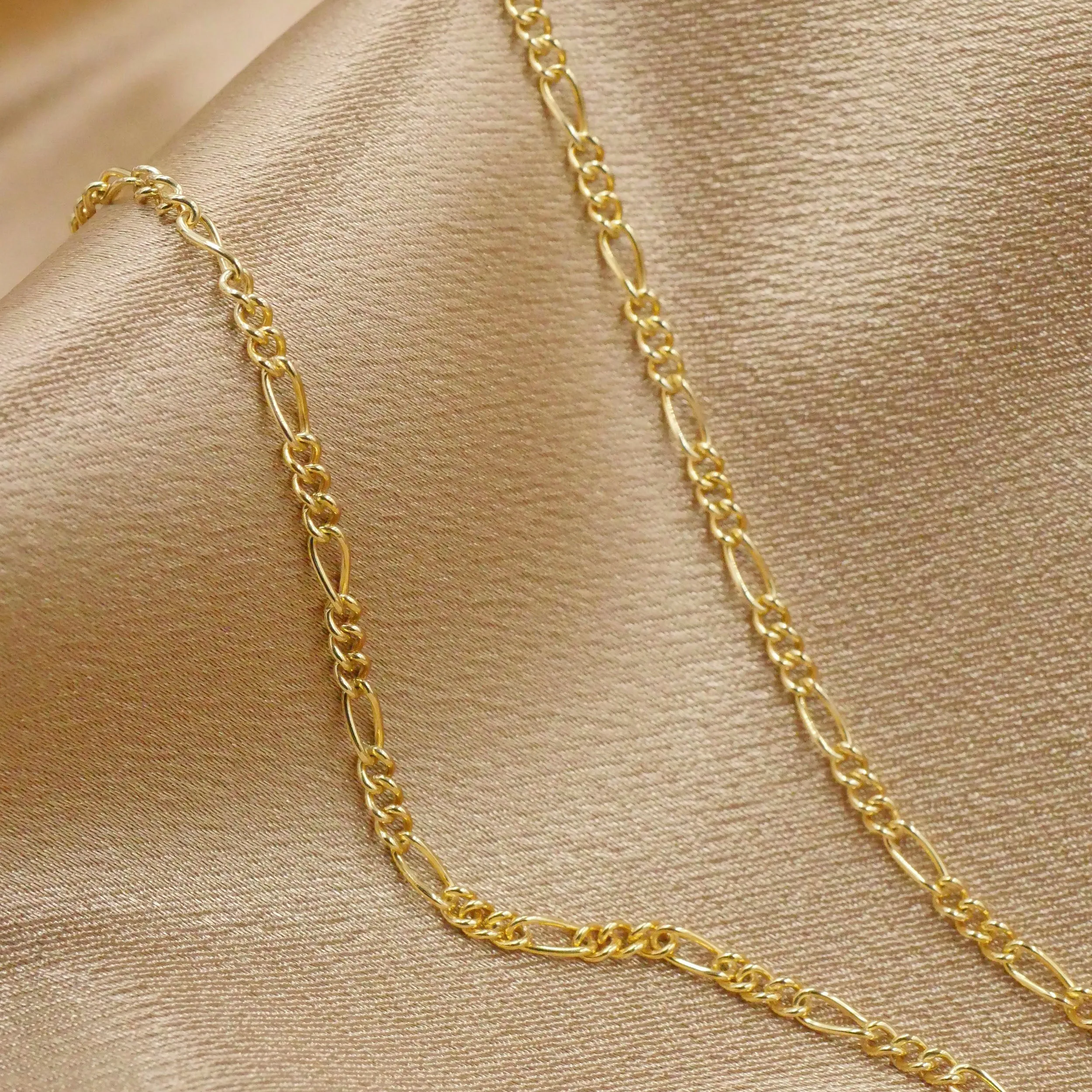 Large Figaro Chain Necklace