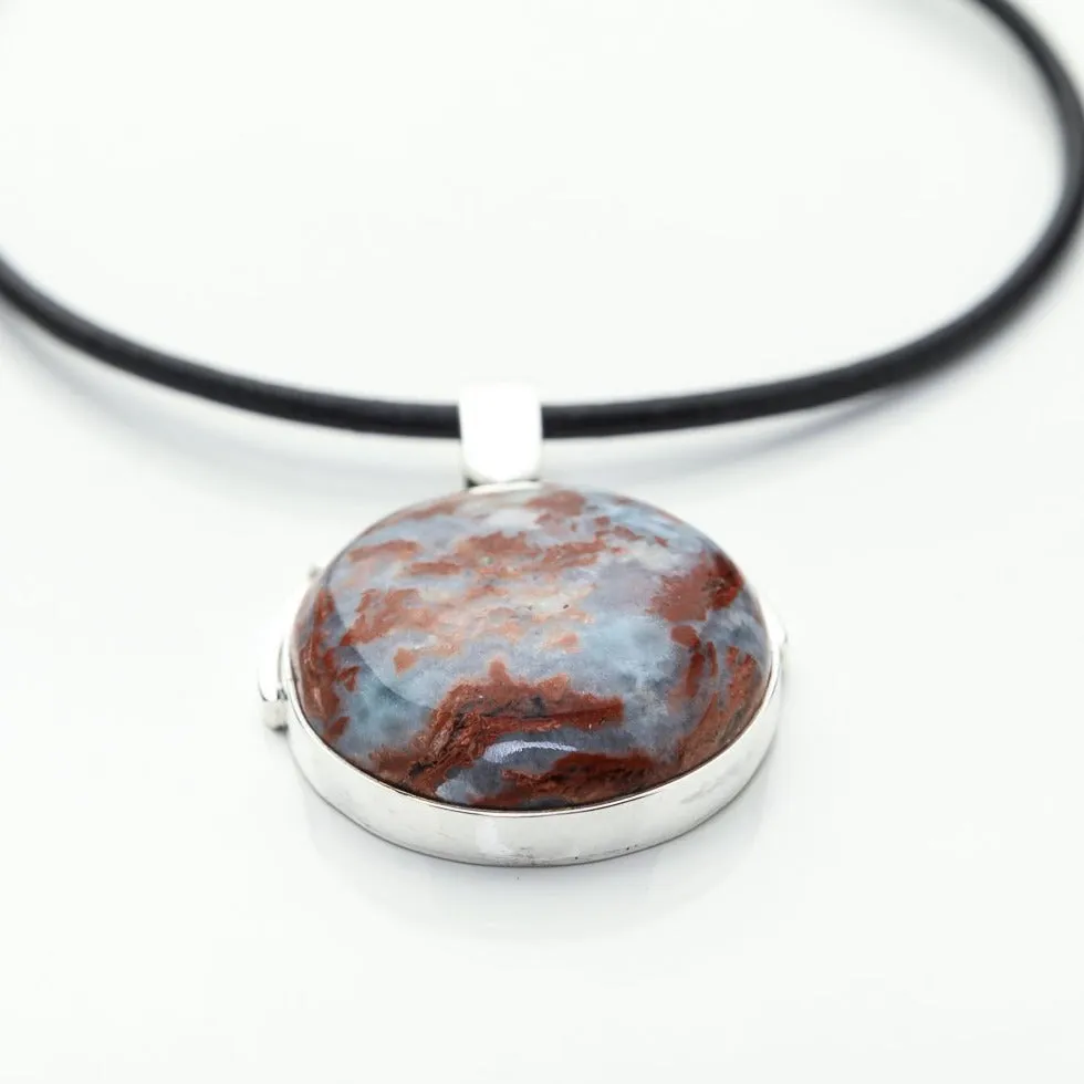 Larimar Specimen Pendant Eurika