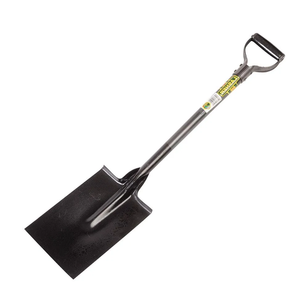 LASHER No. 2 Digging Spade (Steel Shaft, Metal Hilt)