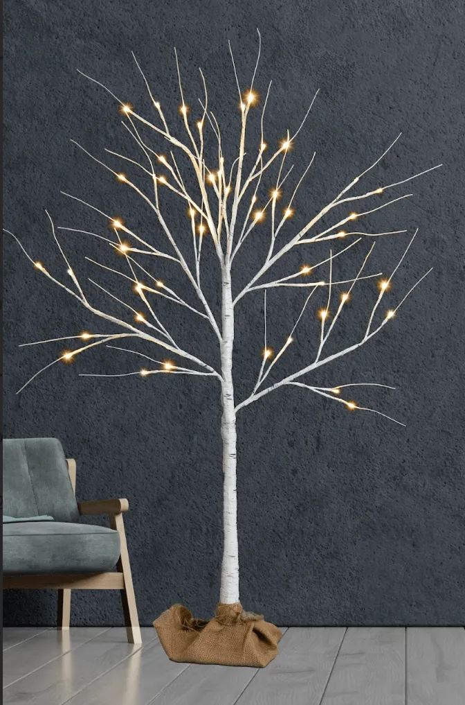 LED Twinkle Birch Tree (1.2m)