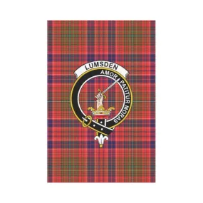 Lumsden Tartan Flag Clan Badge K7