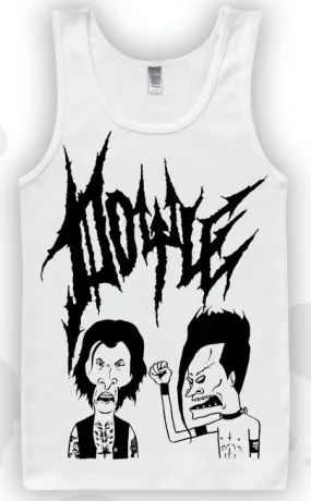 “NEW DESIGN” Beavis and Butthead Parody Tank Top