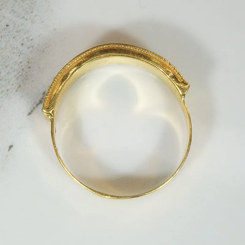 "Roma" 18k Gold Souvenir Ring